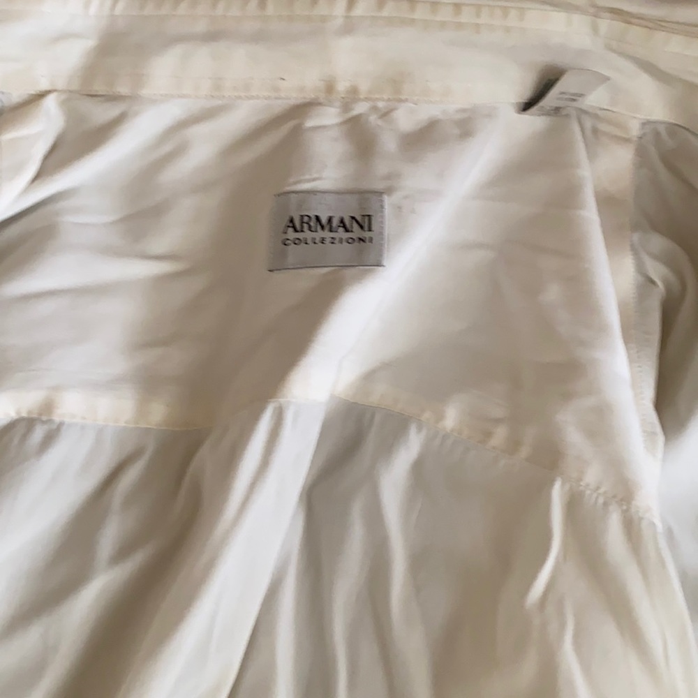 Armani collezioni slightly worn shirt